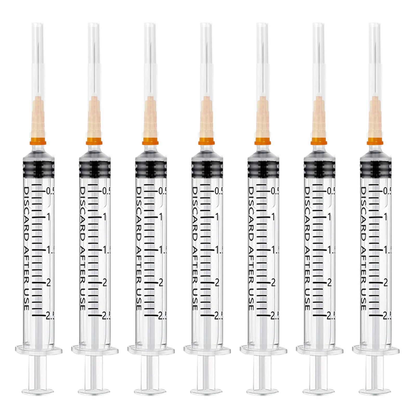 30 Stück Spritze 2.5ml Kunststoffspritze mit Kappen, Plastiktube Spritzen, Spritzen Klein, Dosierspritze Liquid Spritze für Hobby und Heimwerker,Einzeln Versiegelte Verpackung