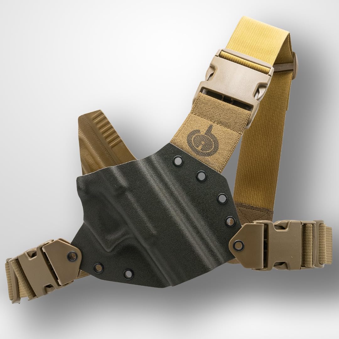 Kenai Chest Holster for a Glock - MAS Grey/Coyote