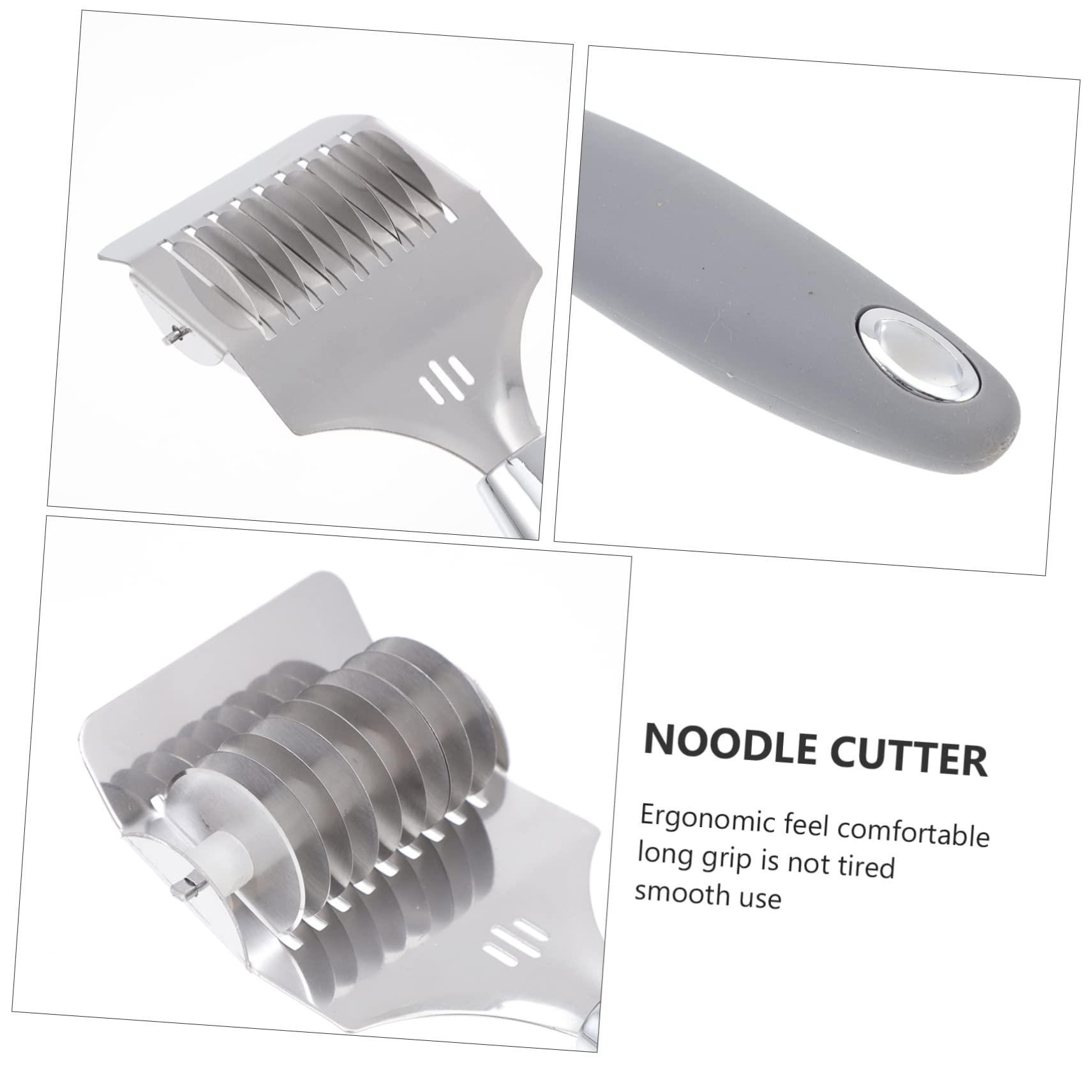 COLLBATH Noodle Maker Machine Roller Noodle Making Machine Restaurant Stainless Steel Dough Cutter Time-saving