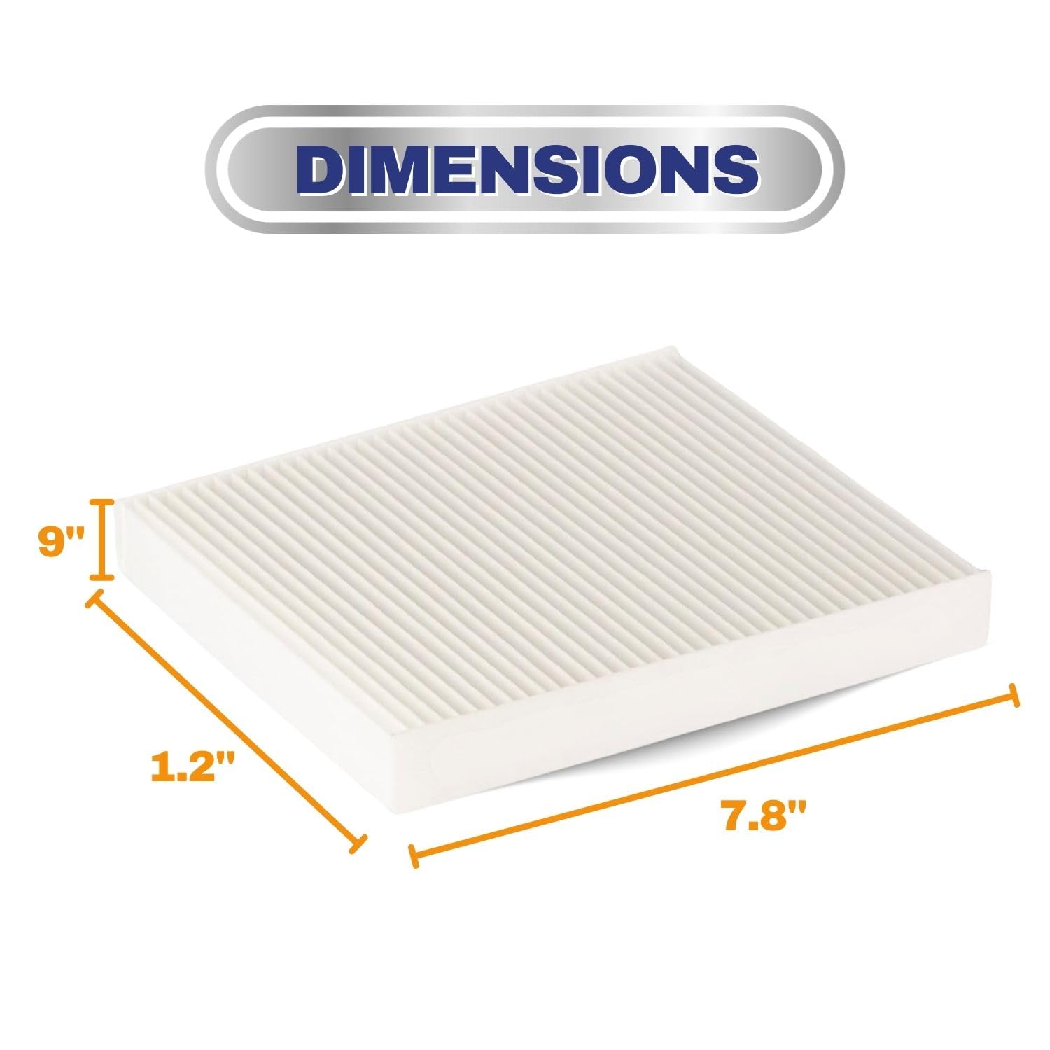 Amazon.com: TORQUE Cabin Air Filter Compatible with Select