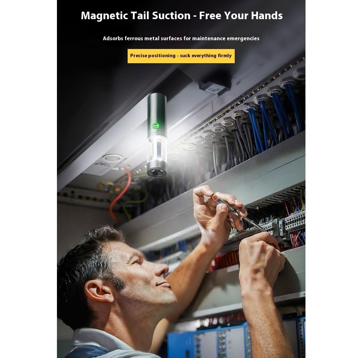 3-in1 Camping Lantern Rechargeable Camping Lights Portable Hanging Tent Light, Camping Flashlight , Waterproof Multi Functional LED Light for Indoor/Outdoor Emergency