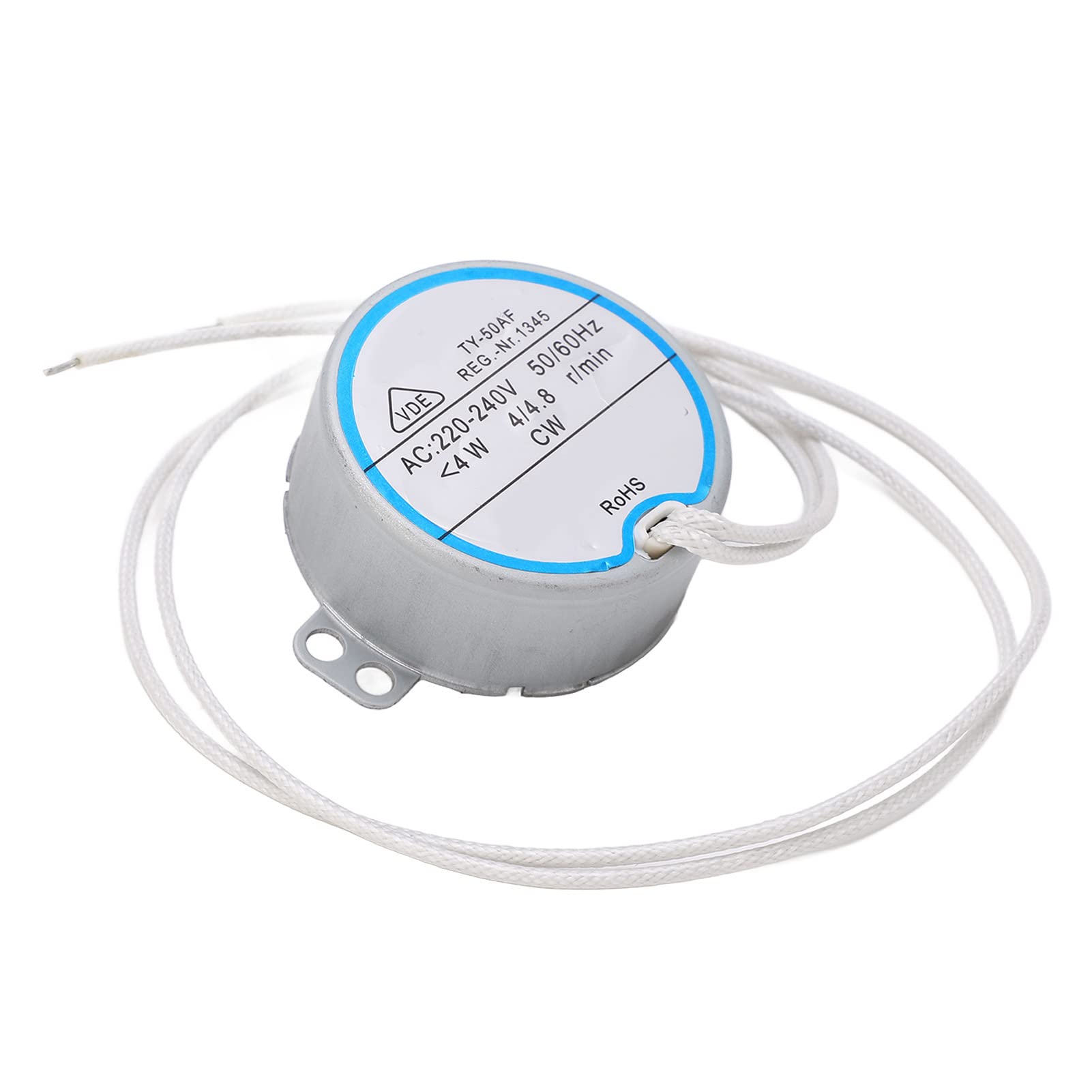 Moteur Synchrone, AC 220‑240V 2,5R TY 50AF avec Vitesse Réglable Moteur de Platine Synchrone CW Motor électrique Undirectionnel pour Divers Appareils électroménagers