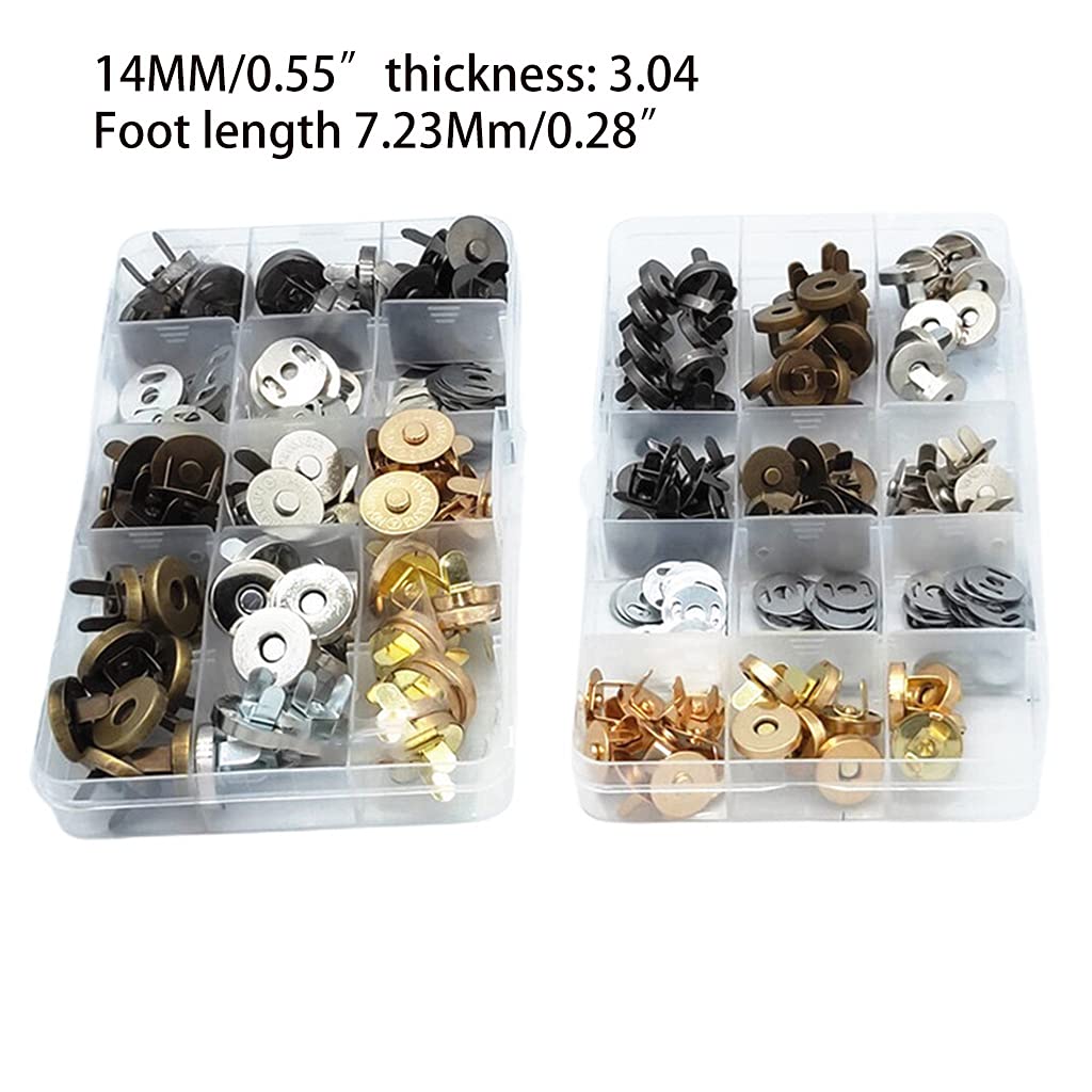 Amazon.co.jp: 40個 14/18mm ファスナー 留め具 留め具 クラフト