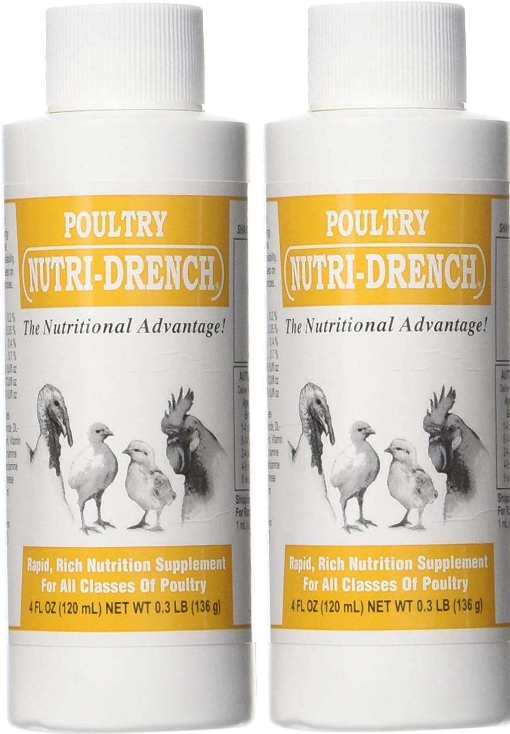 617407594416 Nutri-Drench Poultry Solution 4 FL OZ ((2.Units))