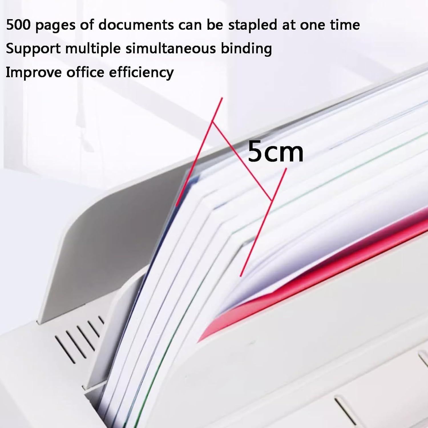 Macchina vincolante termica elettrica con riscaldamento PTC, raccoglitore di documenti hot melt, spessore di rilegatura di 50mm per i rapporti e le presentazioni dell'ufficio