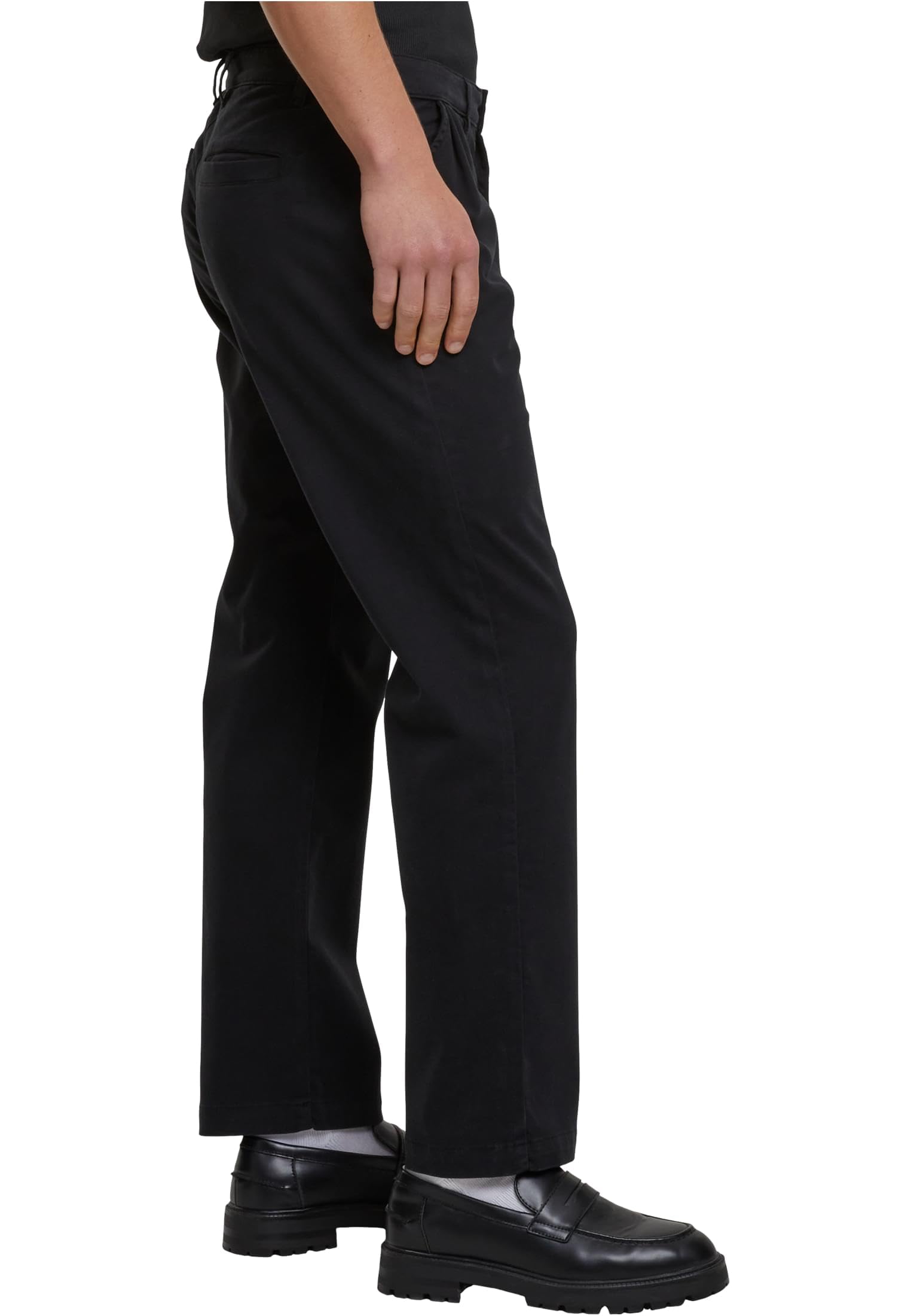 Urban Classics Tb7689-pleated Twill Pants - Spodnie Mężczyźni