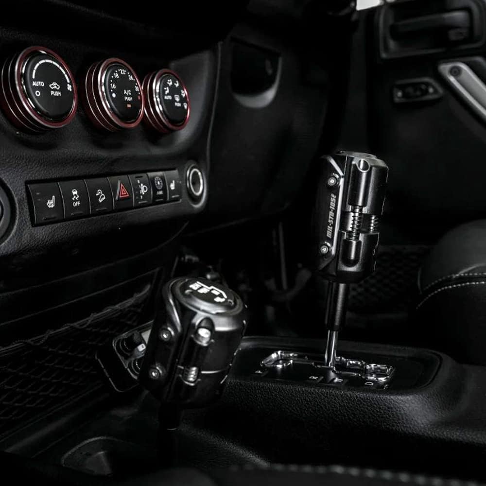 MAIKER OFF ROAD Shift Knob Handle Gear Shift Lever Knob Shifter Transfer Case Lever Head for Jeep Wrangler JK 2011-2018