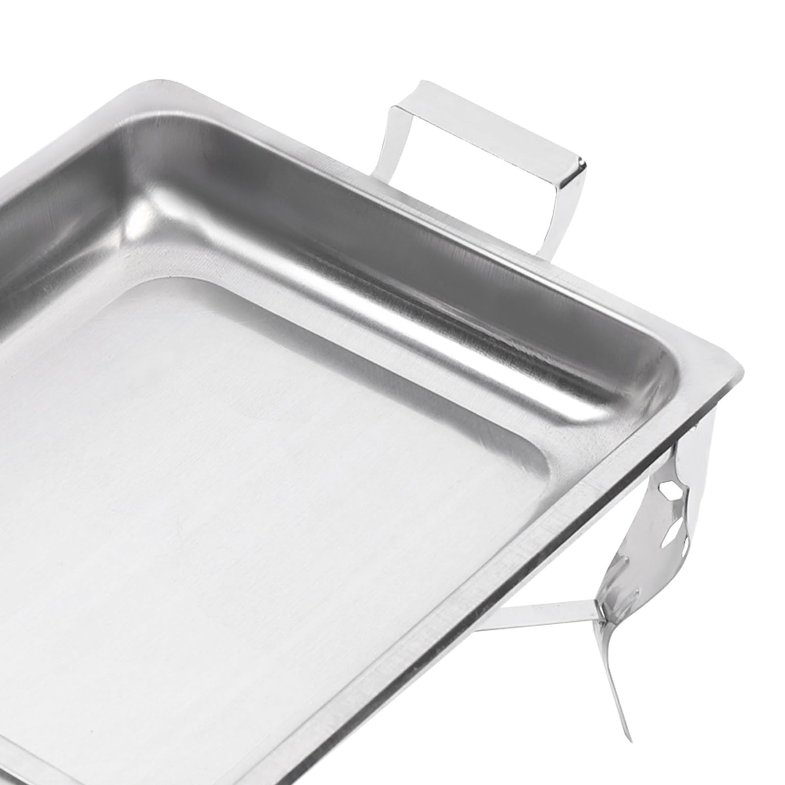 Plat Inox Rectangle Lot De 6 Plats à Frire En Acier Inoxydable Pour Banquet, Fête, Mariage Plateau Inox Cuisine