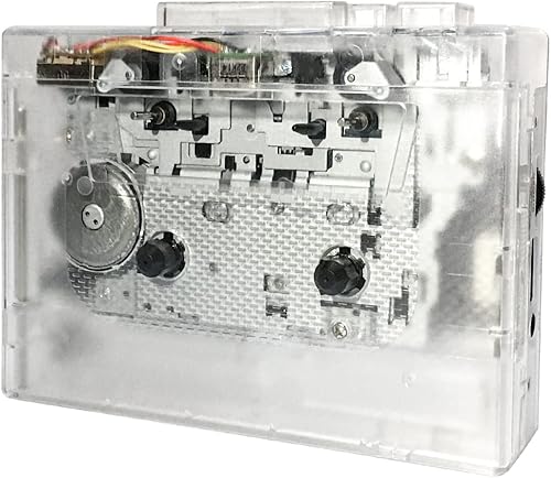 Reproductor de casete USB portátil a MP3, reproductor de cassette, Walkman Music Cassette a reproductor de convertidor digital con auriculares,