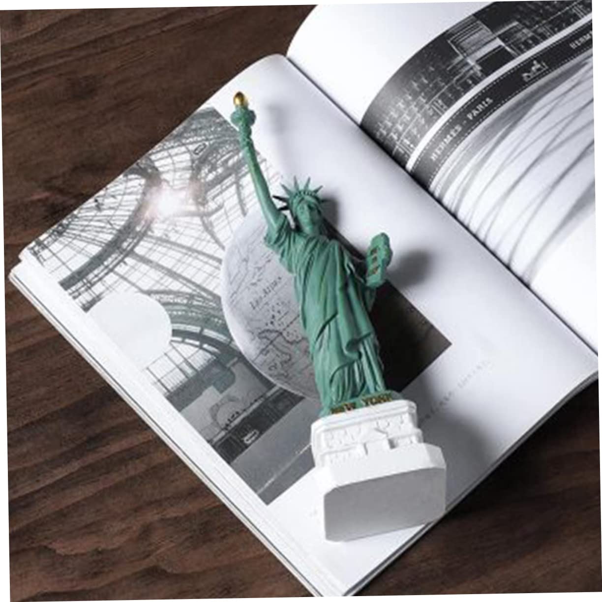 Amosfun Goddess of Decor Statuetta Resina Retro Decorazione Per Scrivania Ornamento Creativo Per Casa e Ufficio Stile b