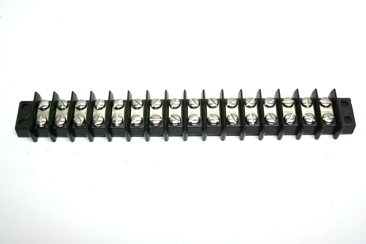 CINCH 16-140 Terminal Block, Barrier, 16POS, 16AWG