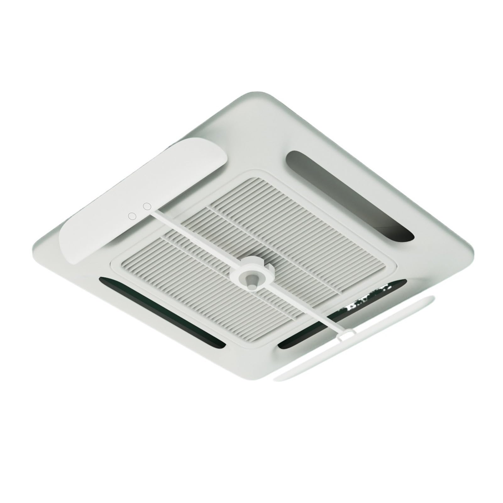 JUSKAQZYI Ceiling Cassette AC Deflector Adjustable Air Conditioner Deflector Anti-Direct Blow Wind Baffle