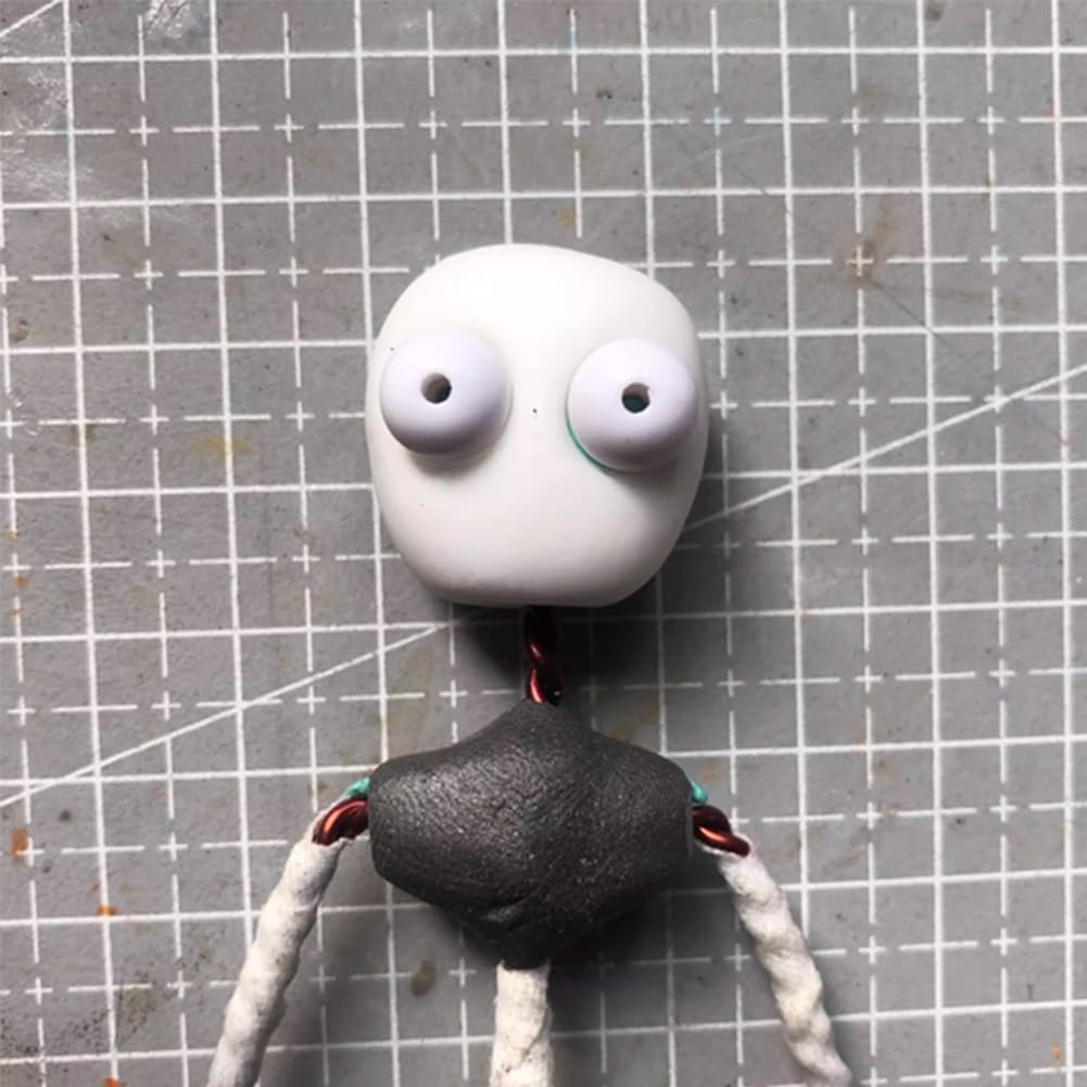 16cm,YXINHONGYUE Przenośny uchwyt do animacji poklatkowej dla animatorów fotografii gliny i kreatywnych projektów stal nierdzewna zestaw szkieletów do animacji poklatkowej, w tym 6 łączników
