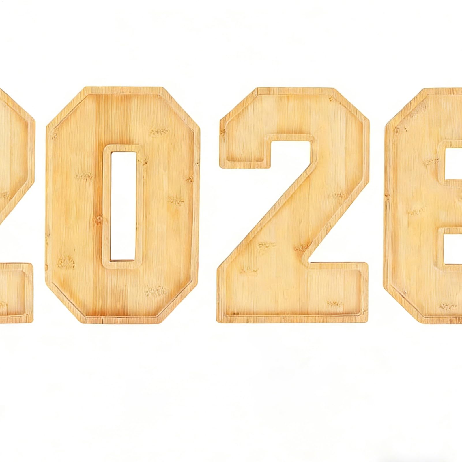 Drewniana Taca 2026 Nowy Drewniana Tabliczka z Cyframi