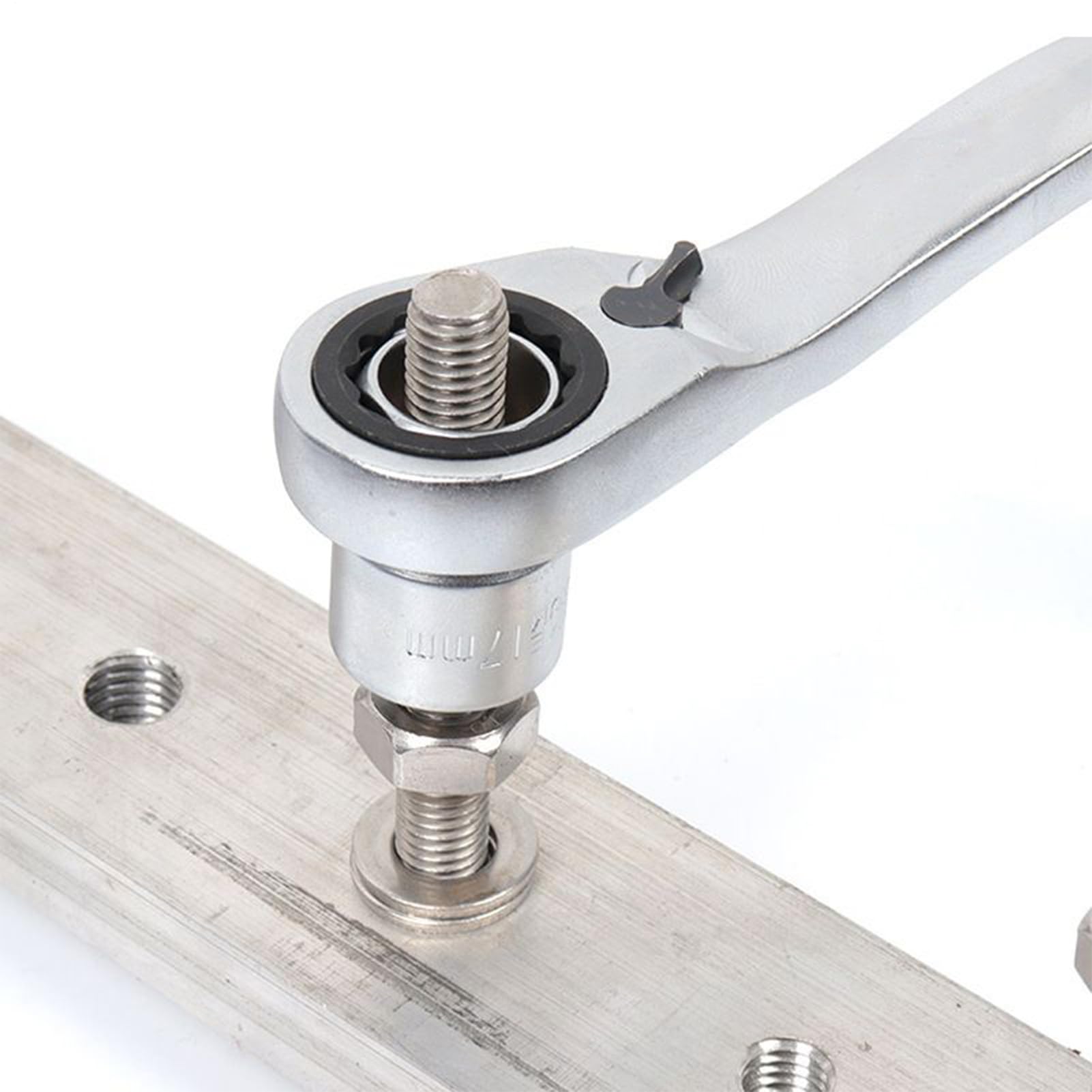 Set Bussole A Cricchetto Kit Attrezzi Manuali Compatto Portatile | Kit Attrezzi Meccanici Per Manutenzione Veicoli, Tubazioni, Assemblaggio Motori, Riparazione Impianti Idraulici, Quadri