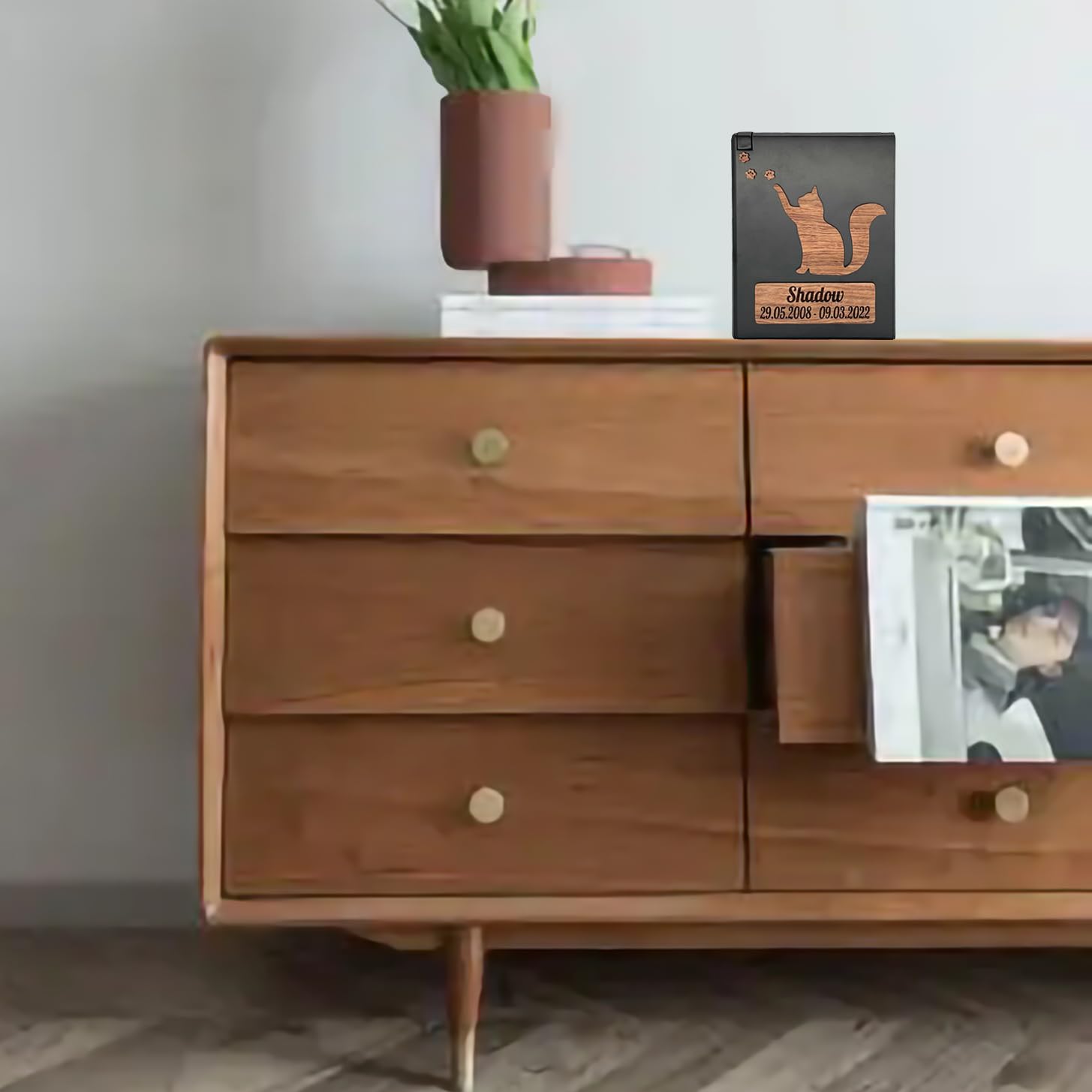 What To Engrave On A Urn Tarngod Custom Name And Date, Engrave Your Blessing Text, Custom Urn, Pet Urn For Dogs And Cats, Souvenir Wood Box Urn Engraving Ideas