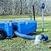 RecPro RV 36 Gallon Portable Waste Tank (Blue) | Tote & Dump | Airless, No-Flat Tires | Capacity Indicator | Gloves Included (36 Gallon Portable Waste Tank)