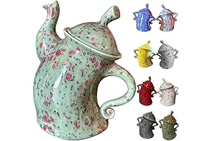 CANISTER WITH ATTITUDE CERAMIC TEA SET ONLY $18.99