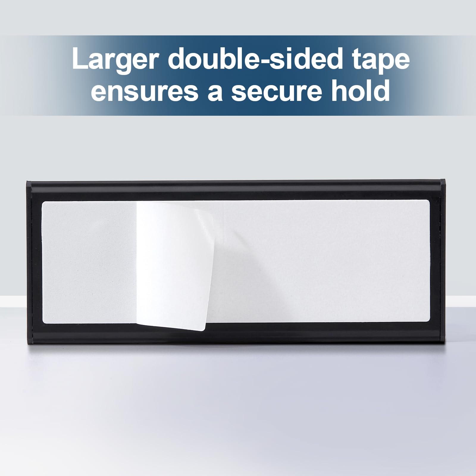 Placa de identificación de aluminio para montaje en pared