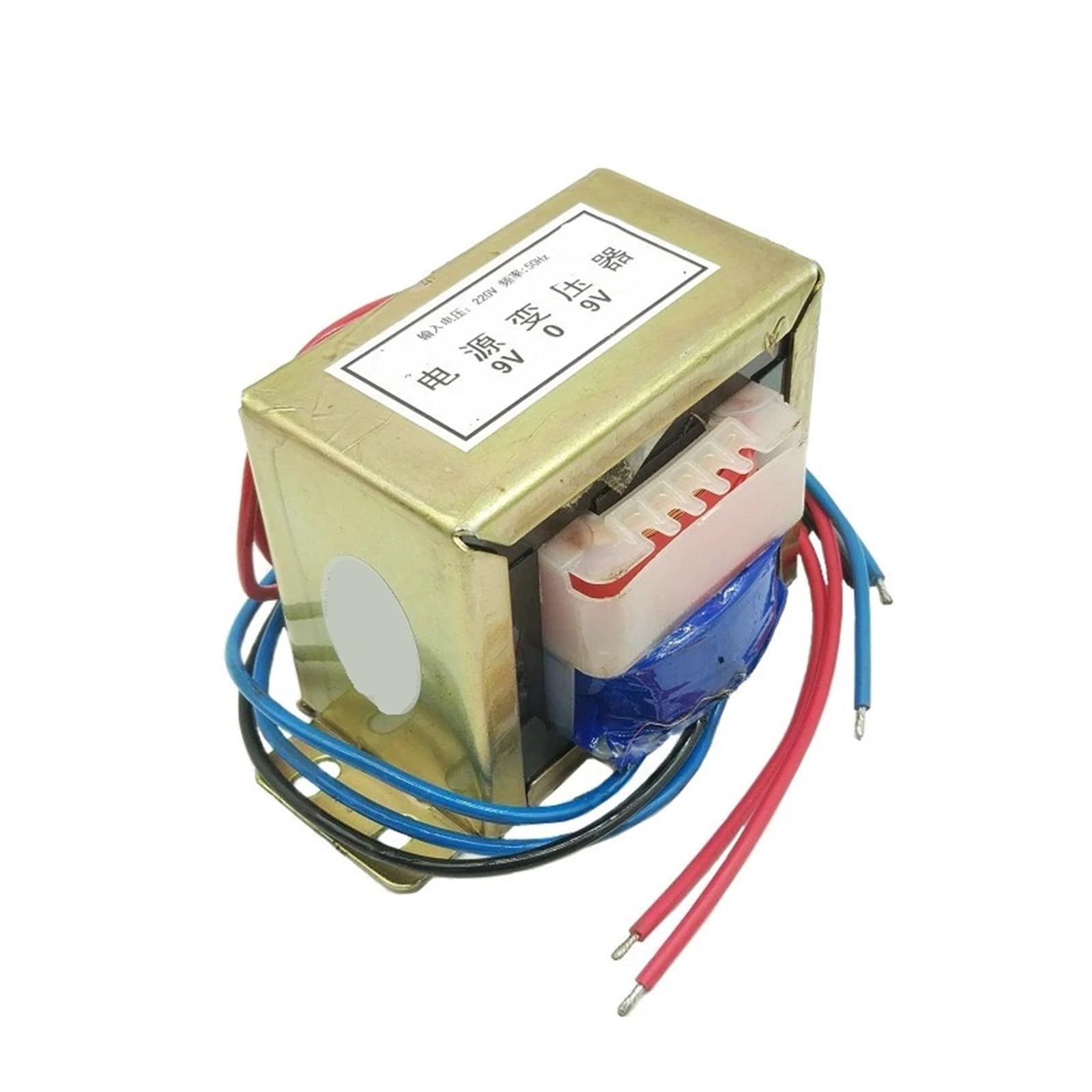 Transformateur EI76-80W monophasé 220V vers AC 6V en cuivre bobiné