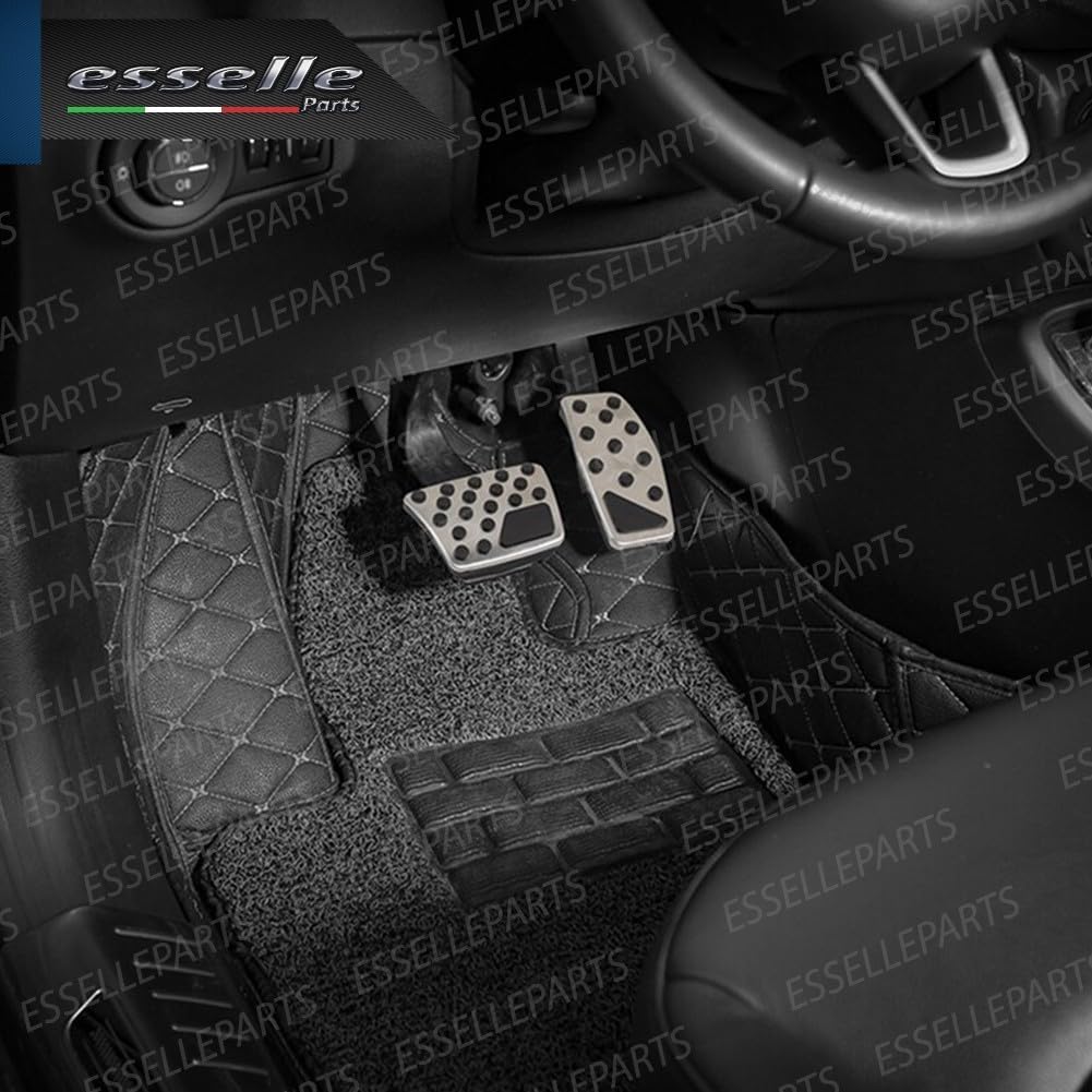 Set Pedaliera Copripedali per Fiat 500X Cambio Automatico