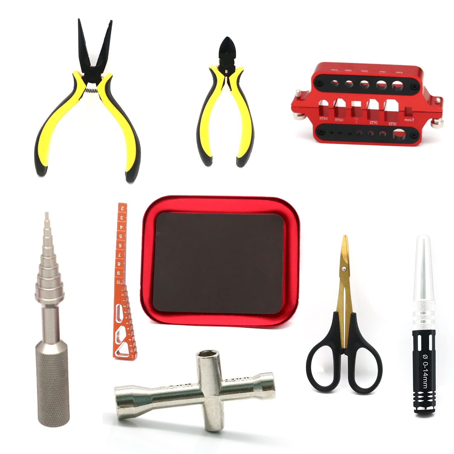 INJORA RC Cacciavite Strumento Chiave 7PCS Strumenti Riparazione - Foto 9