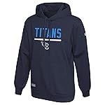 New Era NFL Men\'s Safety Fleece Pullover Hoodie, Tennessee Titans Small