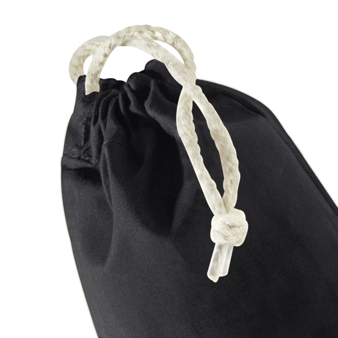 Westford Mill W915 Recycled Cotton Stuff Bag - Black XS