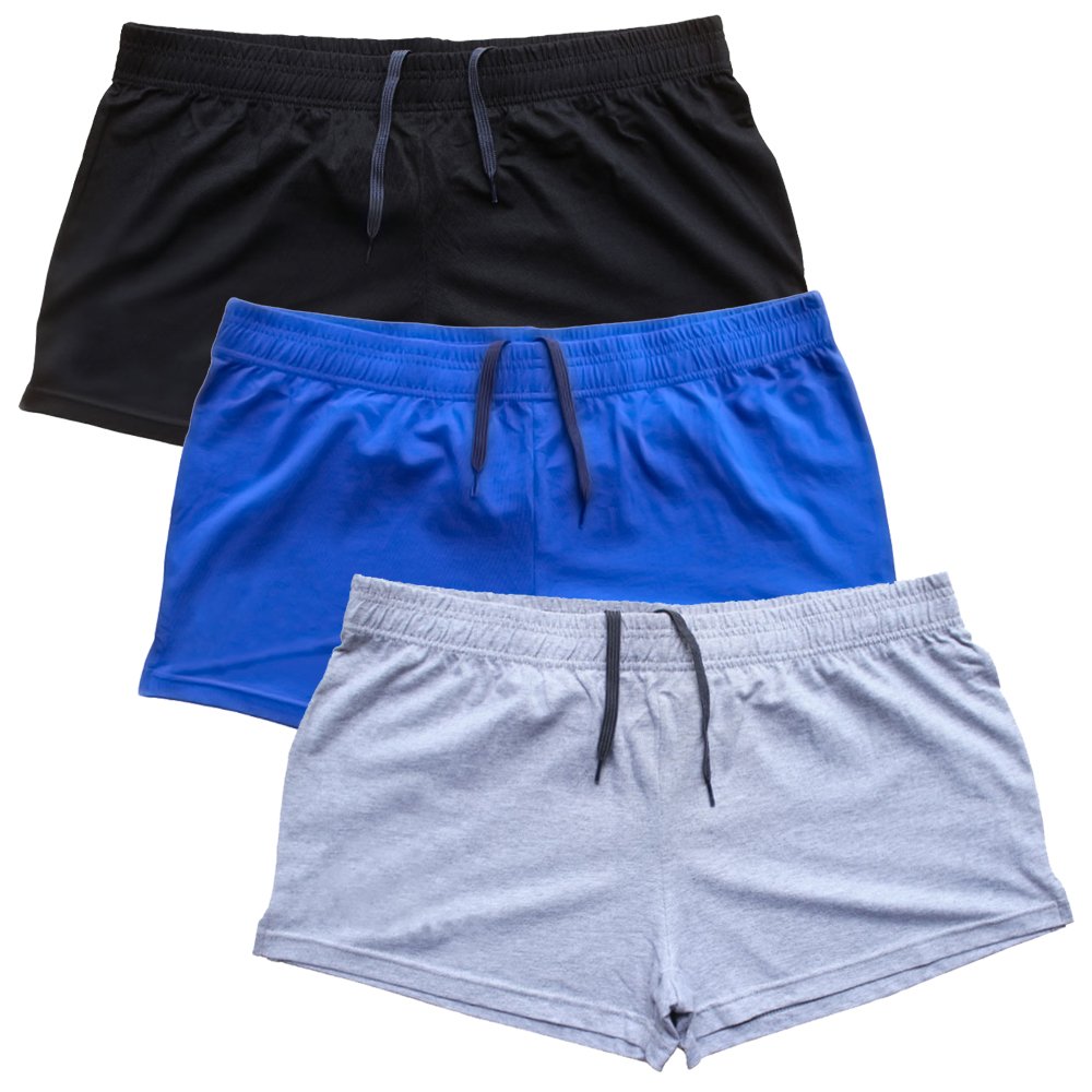 Korte hardloopbroek voor heren Run 100 zwart