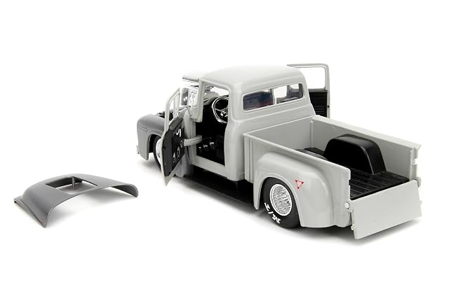 Foto 7 de 7 de Jada- Street Fighter II, Ford Pickup Escala 1:24, en Metal, Giro de Ruedas