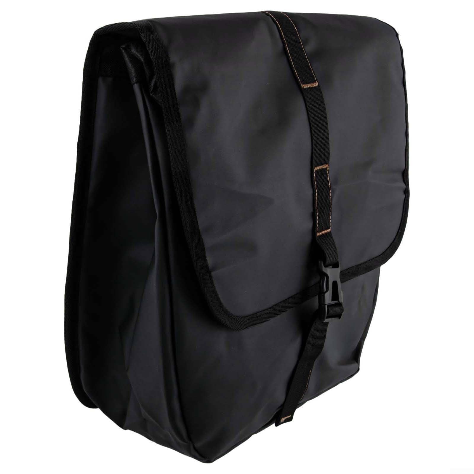 Poliestere Bike Borsa Laterale 1PCS 23L Capacità Impermeabile Con Supporto Posteriore Rack E Flap Design Per Le Bici