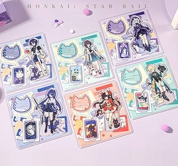 【崩壊スターレイル・公式】ちびネコシリーズ　アクリルスタンド　フォフォ Amazon.co.jp: 崩壊：スターレイル 公式グッズ 正規品 ちびネコ