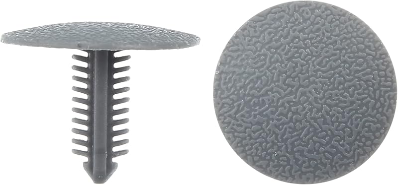 Grampo Rebite Plástico de Pressão uxcell para Porta, Para-lama e Acabamento com Furo de 6 mm – 100 unidades