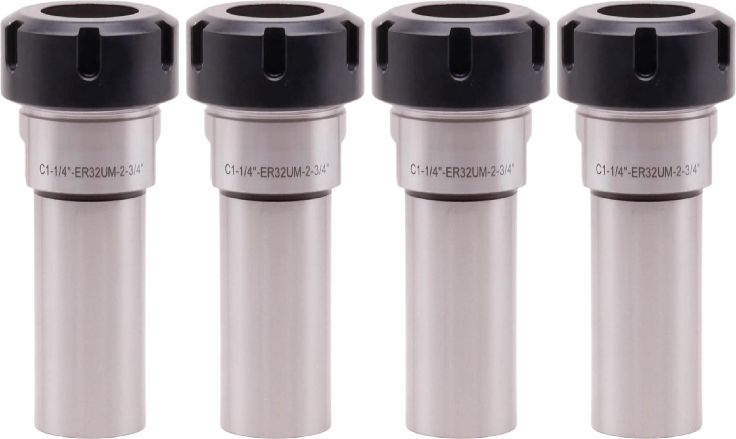 4 pcs ER-32 Straight Shank Collet Chuck Extension, 1 1/4