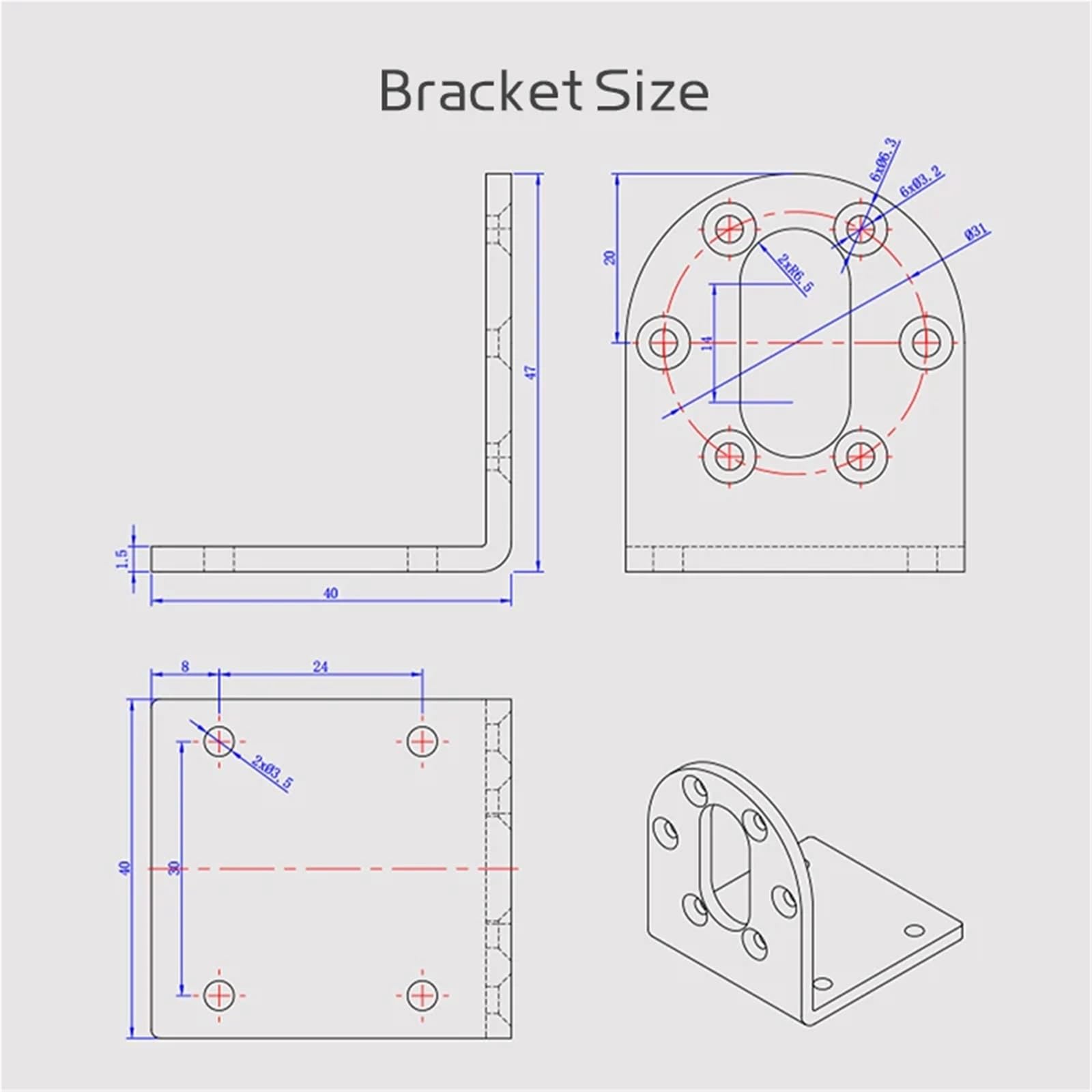 JGB37-520 Miniaturowy metalowy silnik redukcyjny o wysokim momencie obrotowym 6 V/12 V/24 V 7 obr./min ~ 960 obr./min regulacja prędkości do przodu i do tyłu (7 obr./min_24 V pojedynczy silnik)
