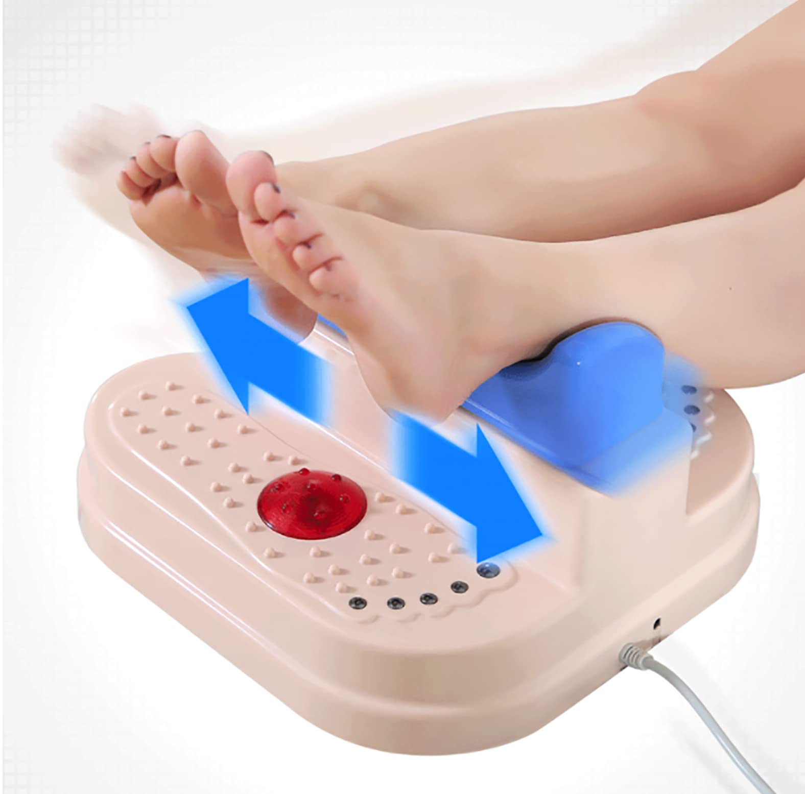 Masseur de pieds acuponctuel vibrant à infrarouge pour soulager la fatigue après le travail