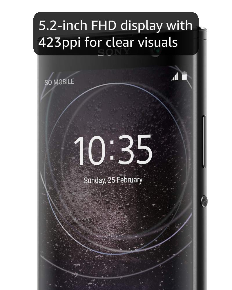 Sony Xperia XA2 32 GB Android O UK SIM-Free Smartphone - Black