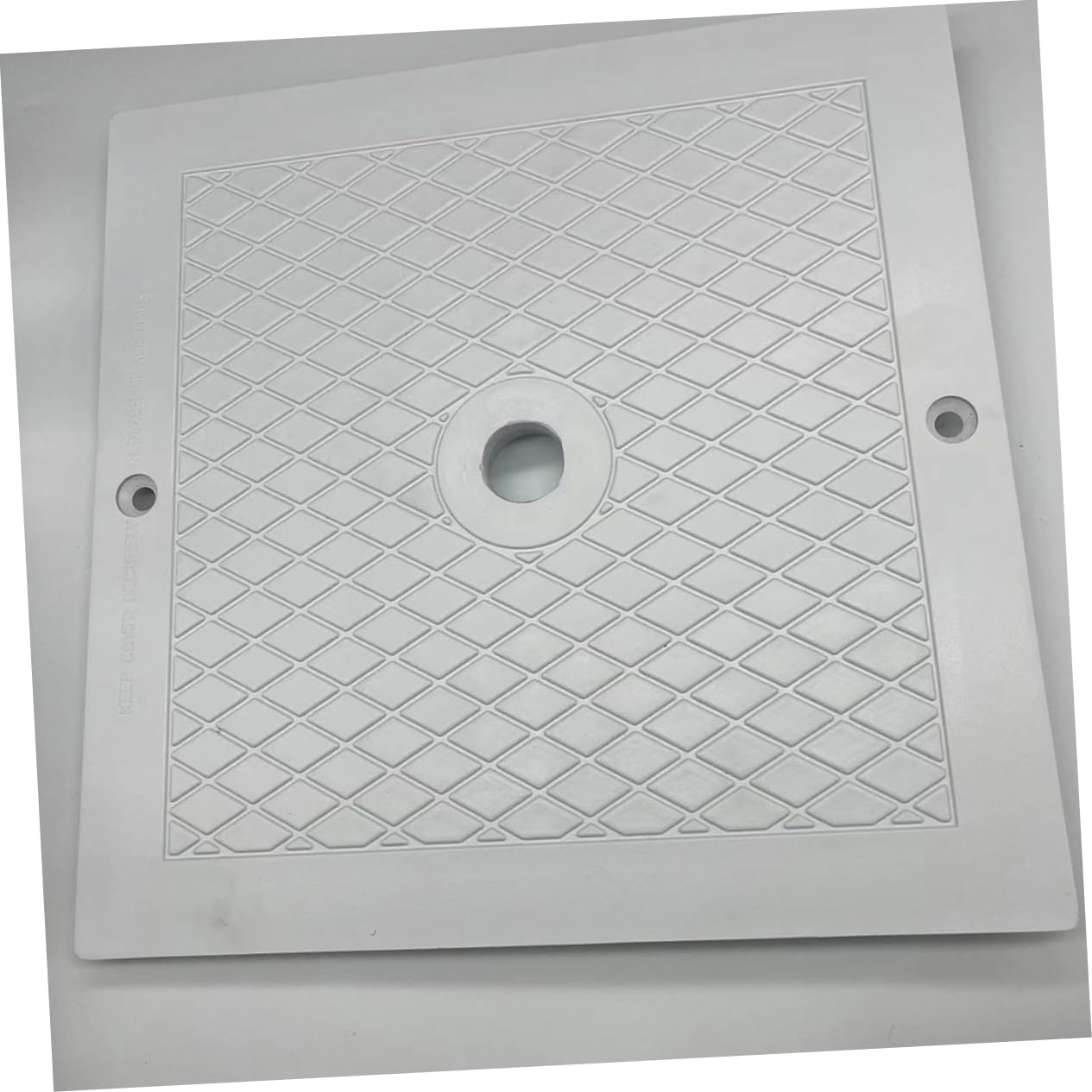 ibasenice 2 Piezas para Skimmer de Piscina Accesorio de Seguridad para Tapa Cuadrada Duradera y Resistente Debris para Protección de Skimmer
