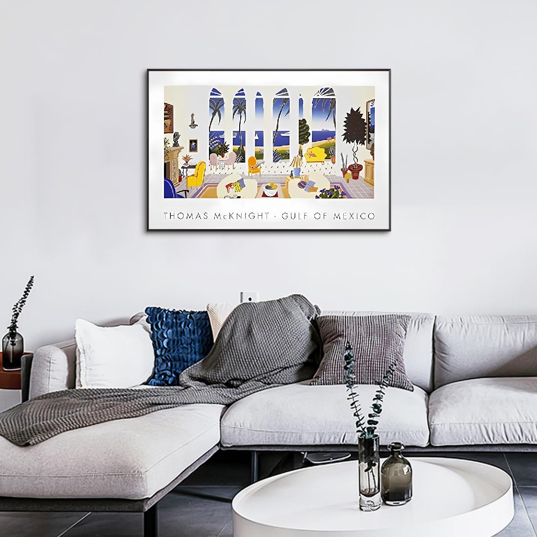 Amazon.co.jp: アート パネル トーマスマックナイトの南国風