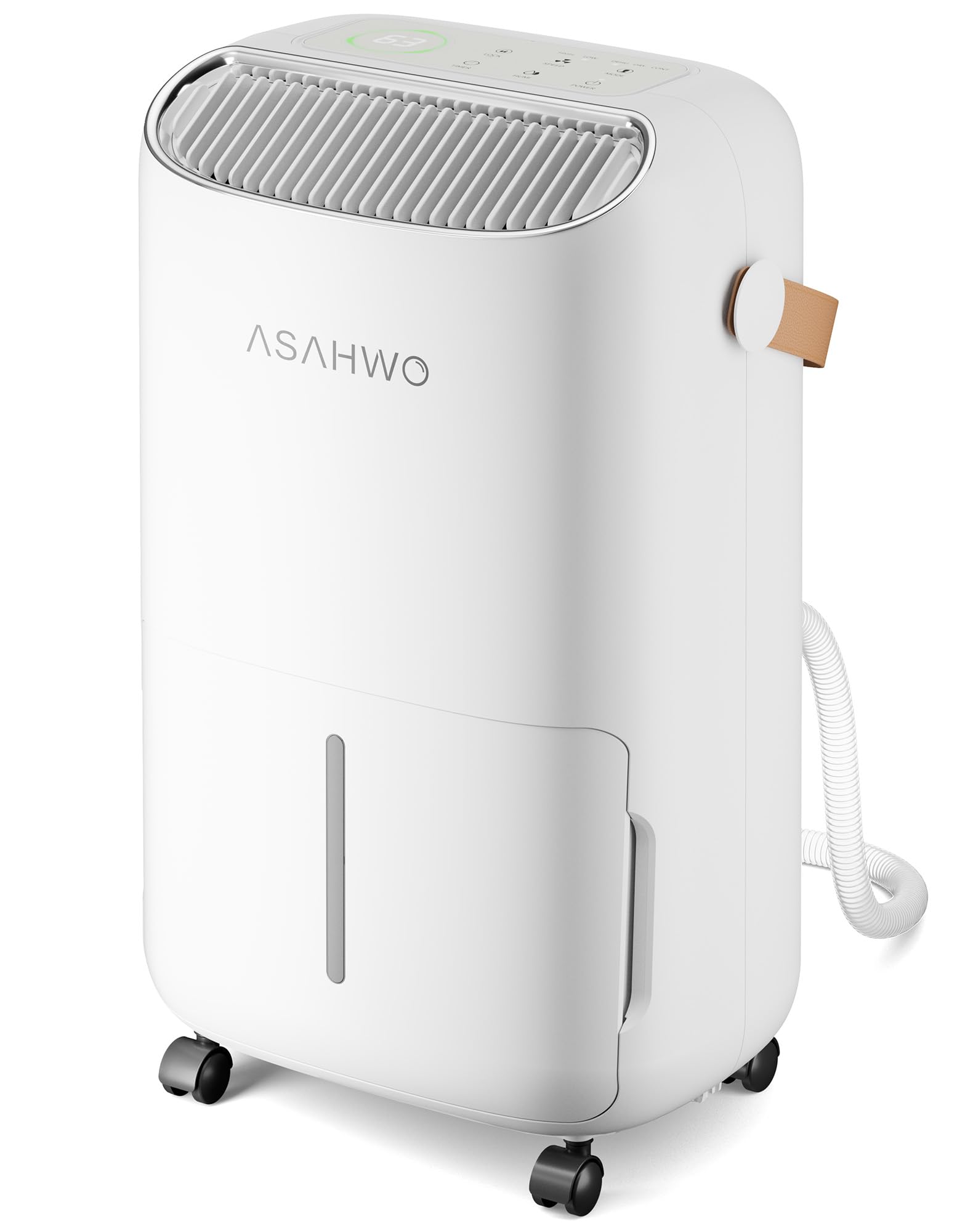 Dehumidifier for Basement,Home,Bathroom,Bedroom 45 pint/Day 4500 Sq ft Dehumidifiers with Drain Hose,Intelligent Humidity Control,3 Modes,24H Timer,Auto Defrost,Child Lock (45 Pint)