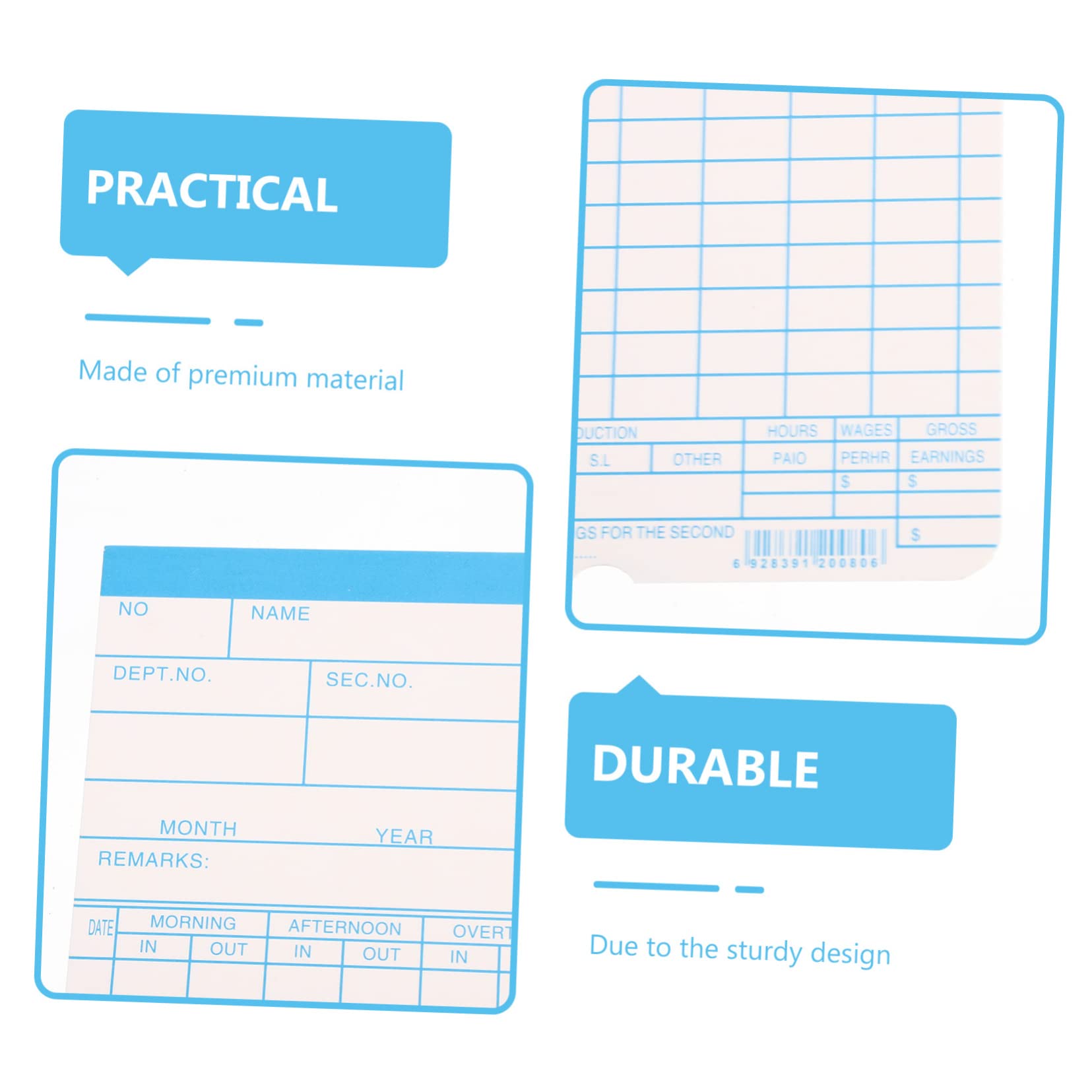Organisateur Mural Porte-Cartes Plastique – 39 Cm, Pour Entrepôt, Bureau, Stock & Pointage