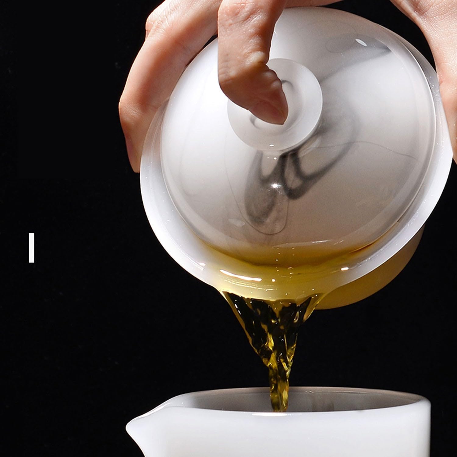 深川製磁 金武自然 水墨山水画 茶器揃(蓋付き湯呑五客・急須) 深川製磁