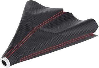 Botão de troca de engrenagem de couro PU universal tampa de proteção contra poeira Tampa do botão de troca de engrenagem, bota de troca de engrenagem, polaina de engrenagem para a maioria