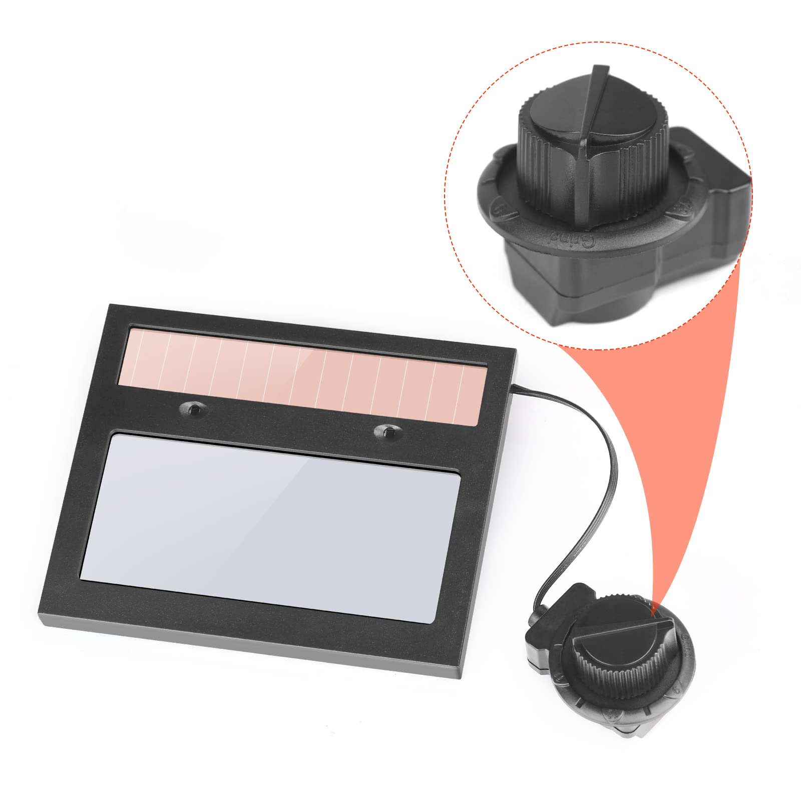 Lente de soldadura de oscurecimiento automático, lente de repuesto para casco de soldadura, panel solar, máscara de soldadura, filtro de automatización, gafas de sombra para ojos