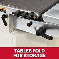 Vista 2 de JET Mesas plegables de entrada/salida, para lijadora de tambor JWDS-2244 (723541)