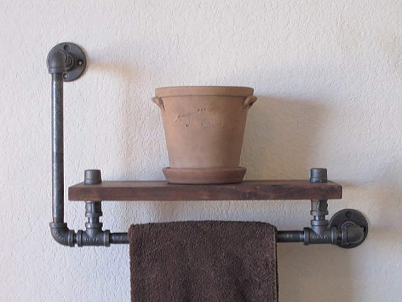 Estante de pared para el hogar que transforma tu salón con decoraciones de pared vintage 3