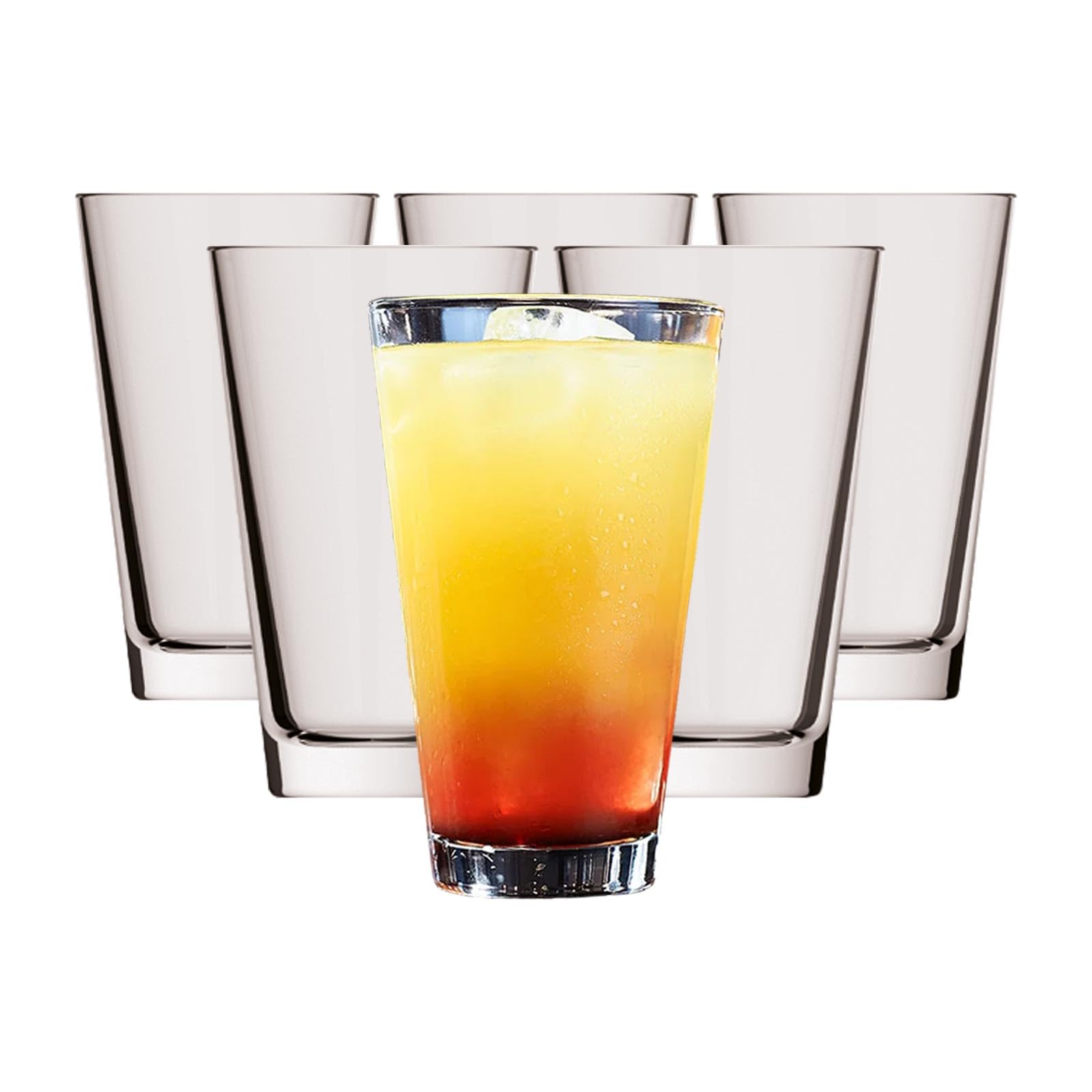 Rastal Conic - Set di 6 bicchieri da long drink, 330 ml, trasparenti
