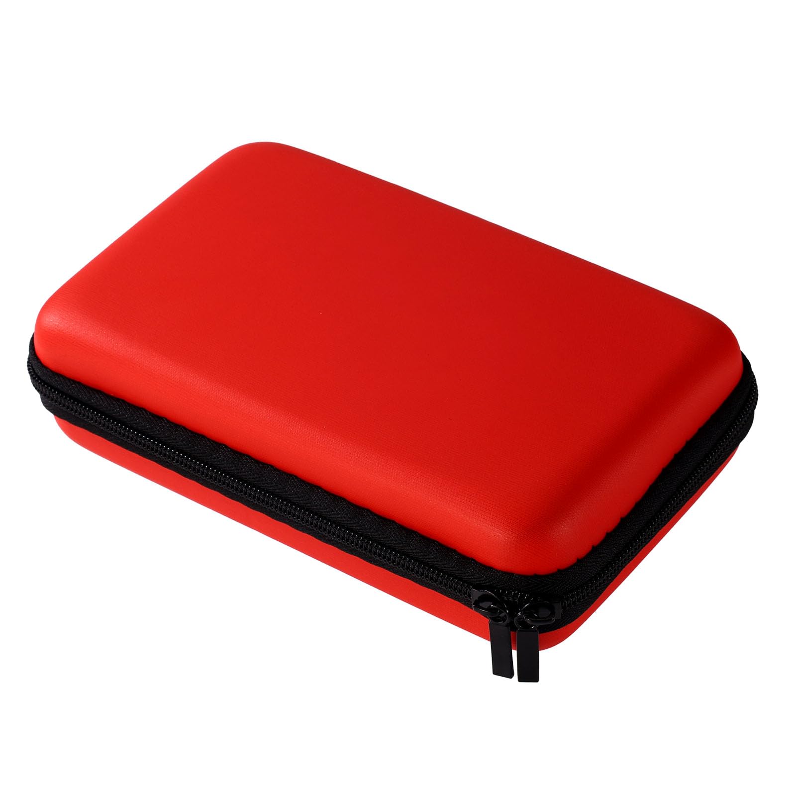 Etui Przechowywania dla New 3DS 3DS 2DS XL DSi DS Lite, Wodoodporne Chroniące Etui Transportowe z Odłączanym Paskiem Nadgarstek Kompaktowa Twarda Osłona dla Przenośnej Konsoli Gier (Czerwony)
