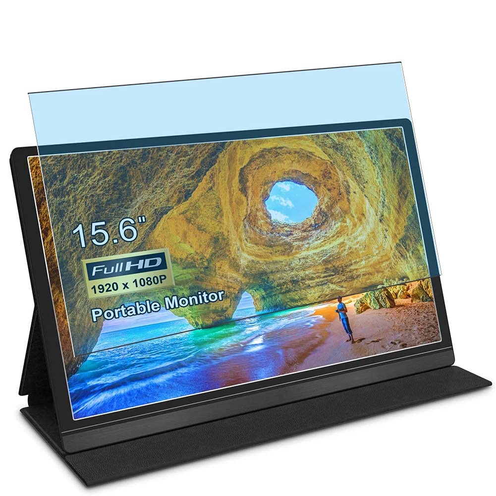 Anti Blue Light Tempered Glass Screen Protector Film, compatible with SIMPFUN Portable Monitor 15.6" （Active Area Cover Only） Protective Protectors Guard