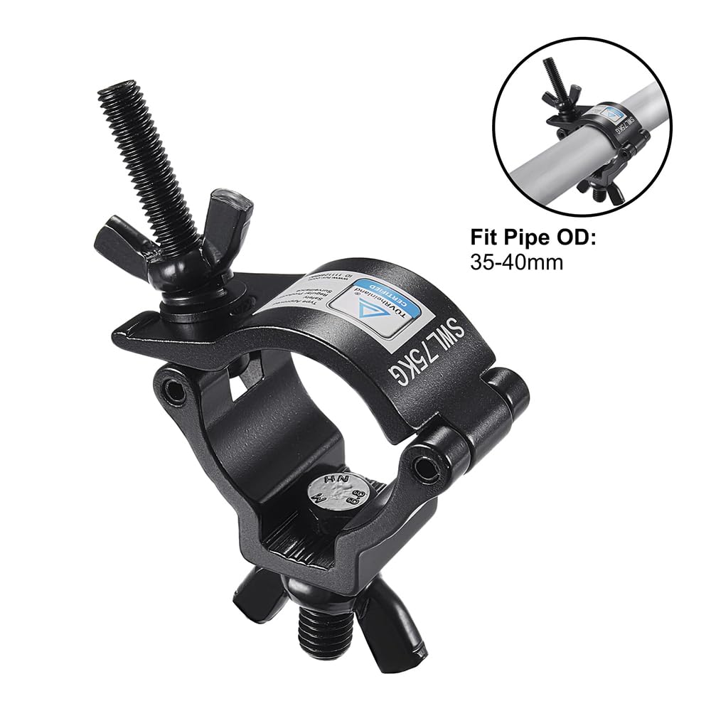 10x Equinox G Klemme 32-38mm Hakenklemme Rigging DJ Beleuchtung Ständer
